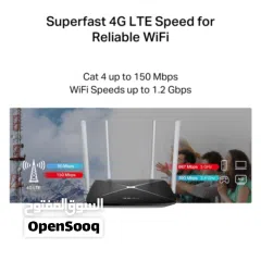  8 Mercusys MB135-4G AC1200 Wireless Dual Band 4G LTE Router: