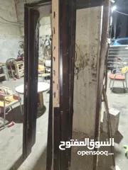  4 ابواب غرف النوم مع الحلق و الإطار