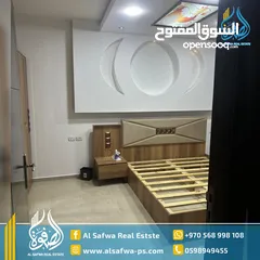  9 شبه سوبر ديلوكس مفروش للايجار - اطلاله جميله منطقه هادئه