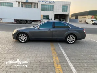  8 Mercedes benz s-500...model 2007...gcc specifications