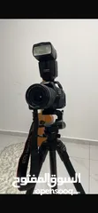  1 كاميرة كانون D600 شبه جديد مع جميع اغراضها