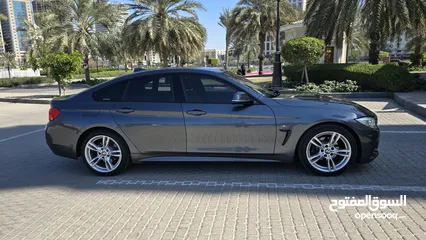  20 BMW 420i موديل 2017   170000 كم  صبغ تجميلي  صيانة الوكالة