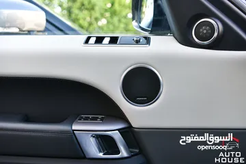  19 رنج روفر سبورت P400e HSE بلج ان هايبرد بلاك اديشن2021 Range Rover Sport P400e HSE PHEV Black Edition