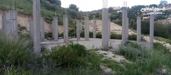  4 لــلـبـيـع أراضي من اراضي غرب عمان، وادي السير مبني عليها اساسات وتعلية وشمع بسعر اقل من سعر المنطقة