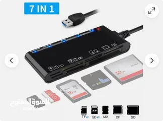  1 USB 3.0 Memory Card Reader