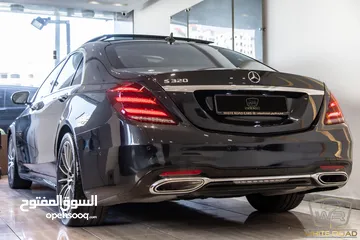 3 Mercedes S320 2018 Amg kit   السيارة وارد الشركة و قطعت مسافة 40,000 كيلو متر فقط