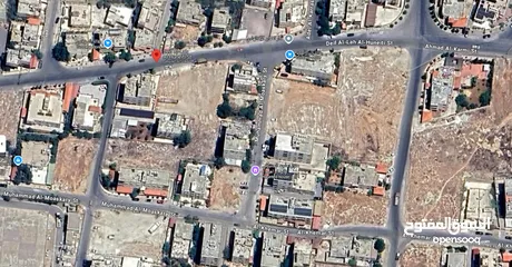  2 ارض للبيع في منطقه ابو علندا - سكنيه - مساحه 676 متر - شارع ضيف الله الحنيطي - خلف الخطيب مول
