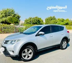  1 A Very Clean And Excellent TOYOTA RAV4 2015 SILVER GCC 5631