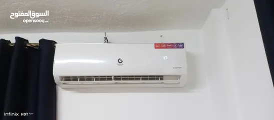  3 مكيف جنرال ديلوكس طن ونص نظيف ممتاز استعمال قليل اخو الجديد سبب البيع السفر