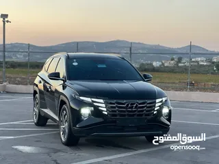  3 هونداي توسان/2022 فل الفل بدون فتحة سقف  2x4 ///240Hp بنزين + كهرباء  ( Haybrid) 1600cc
