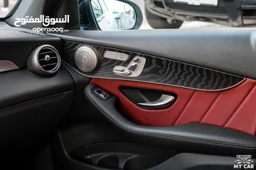  18 2020 Mercedes GLC300e Coupe Plug-in Hybrid - وارة وكالة الأردن