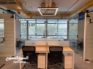  21 مكاتب مؤثثه للايجار في جنوب الرياض