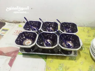  3 طقم صيني +طقم جيلي خرج نيش