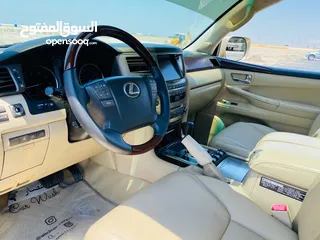  7 ستيشن لكزس LX570 خليجي موديل 2010