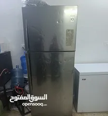  1 ثلاجة LG أصلية انفينتر ستانلس ستيل