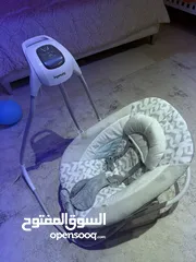  1 سرير أطفال
