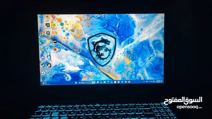  1 لابتوب جيمنق msi cyborg للبيع الجهاز لقطة كرت 4060 ب معالج i7 12gen