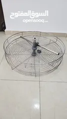  1 حمالة طناجر ستيل