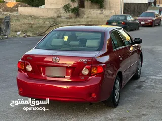  7 تويوتا كورولا XLI للبيع بحاله الوكاله موديل 2009