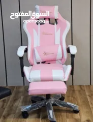  6 كرسي الجيمنج مع المساج الاصلي Black Star