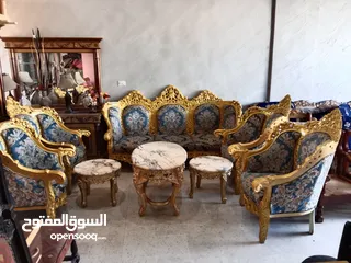  6 طقم كنب سبع مقاعد جديد للبيع