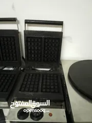  7 ماكينات وافل وكريب شغالات ميه ميه بحال الوكاله