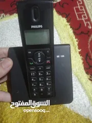  1 تليفون منزلي لاسلكلي مركه عالميه فيليبس