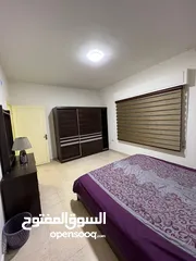  8 شقه  ارضيه مفروشه مكونه من غرفتين نوم وحمامين وصاله وصالون ومطبخ مجهز بالكامل  برنده  مواقف خاصه