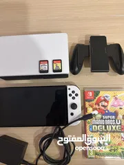  1 للبيع جهاز نيتنذو سويتش (اوليد) nintendo switch oled