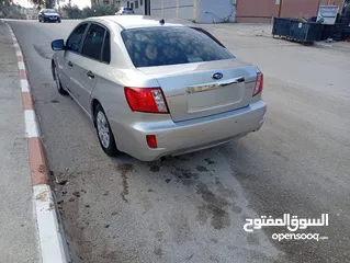  17 سوبارو امبريزا B3_موديل 2009-اتومتيك -ماتور1500بنزين -اصل برايفت-فحص نخب وشركة صلاة النبي