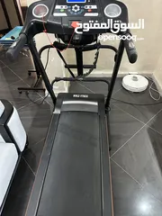  5 للبيع جهاز مشي و تكسير دهون كهربائي (Treadmill) من شركة WORLD FITNESS - بحالة ممتازة