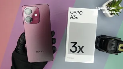  1 Oppo A3X جهاز مقاوم للكسر والسقوط