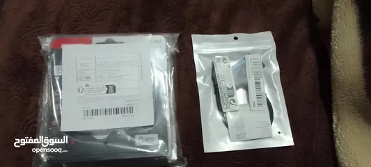  2 قطعة Caddy عدد (1)  و كيبل SATA عدد (2) جديده للبيع