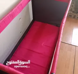  2 سرير بيبي بنت