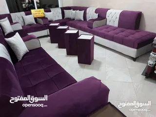  10 آحدث الموديلات على جلسات الخليجية 14 مقعد مع طقم طربيزاط ومراكي