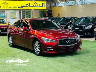  2 Infiniti Q50 2014 model, GCC specifications, in excellent condition