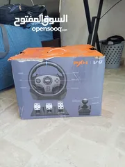  4 للبيع ستيرينج مع جير وبدالات  لألعاب السيارات والسباقات Racing Wheel