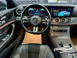  10 مرسيدس CLS350  2023 AMG جمرك جديد وارد المانيا فحص كامل ميلد هايبرد كاملة الأضافات