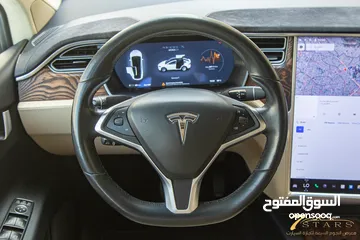  25 وارد وكاله الاردن Tesla Model X 100D  2017
