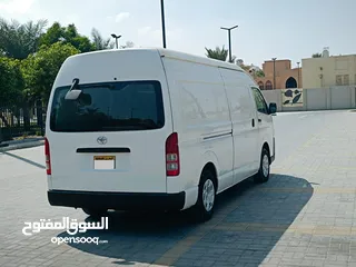  6 TOYOTA HIACE HIGHROOF CARGO MODEL 2016