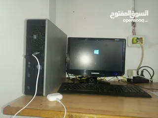  5 كمبيوتر كورد 2 بلس بحاله الوكاله ويندوز 10 برو للبيع الله يبارك لصاحب النصيب او البدل على لاب توب