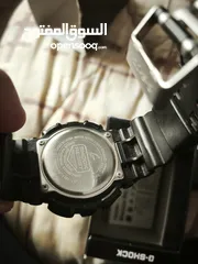  4 ساعة جي شوك بحاله جيده black edition GA100