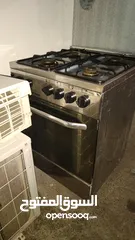  1 مكيف 1.5طن وغاز طبخ 4 عيون