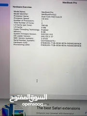  3 جهاز لابتوب macbook pro للبيع موصفاتو بالصور