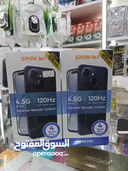  1 جديد  بالكرتونه Spark go 1 كفاله سنه كامله 64g 8ram
