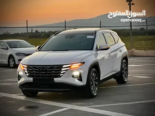  4 هونداي توسان 2023/ فل الفل فتحة سقف بانوراما  2x4 ///240Hp بنزين + كهرباء  ( Haybrid) 1600cc
