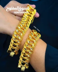  1 اكسسوارات ذهب إيطالي مكفول