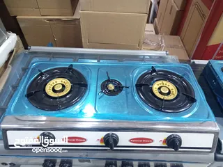  8 غاز 3عيون ستانلس ستيل ثقيل  عيون نحاس ونار حامية ونظام أمان حرق سعر 23دينار فقط لفترة محدودة مكفول