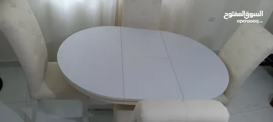 4 طاولة سفره ايكيا اربع مقاعد