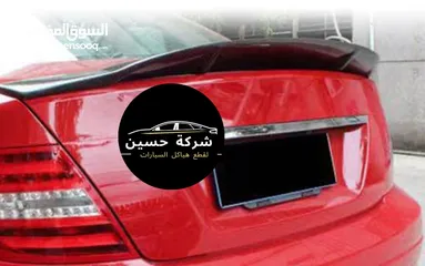  1 غطاء صندوق خلفي مرسيدس 2008 - 2024 E200 C200 AMG W  مستعمل / جديد